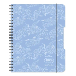 Brulion na spirali A4/80K kratka błękitny (2szt) - HERLITZ