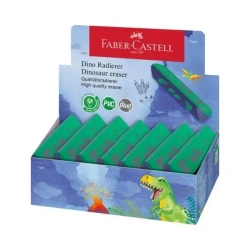 Gumka do ścierania Dust Free Dinozaur (15szt) - Faber Castell