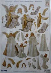 Arkusz do techniki 3D sztancowany 29,7x21cm - Galeria Hobby