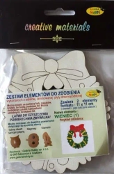 Zestaw elementów do zdobienia BN 11x11cm 2szt - Galeria Hobby