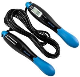 Skakanka z regulowaną linką czarna - Spokey