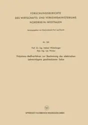 Prazisions-Messverfahren Zur Bestimmung Des Elektrischen Leitvermogens Geschmolzener Salze - Winterhager Helmut