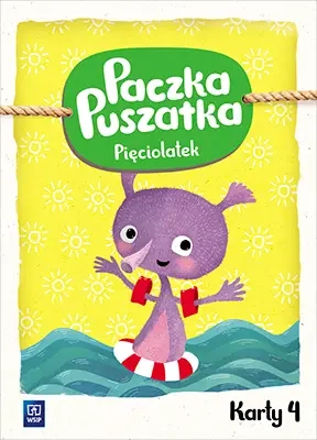 Paczka Puszatka Karty pracy Pięciolatek Część 4 Roczne przygotowanie przedszkolne - Anna Borchard