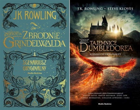 Fantastyczne zwierzęta Tajemnice +Zbrodnie + Znaleźć Baśnie barda Beedle'a - Joanne K. Rowling