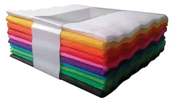 Bibuła kostka 10 kolorów (6szt) - INTERDRUK