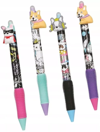 Długopis wymazywalny niebieski Colorino