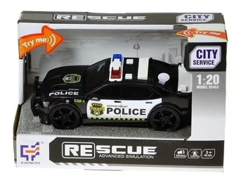 Radiowóz światło i dźwięk 1:20 - ADAR