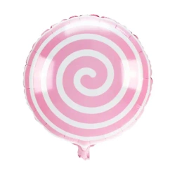 Balon foliowy lizak jasnoróżowy - Arpex