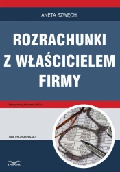 eBook Rozrachunki z właścicielem firmy - Aneta Szwęch