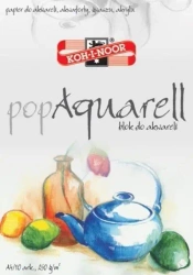 Blok akwarelowy Pop Aquarell A4/10 arkuszy 250G. - Koh-I-Noor