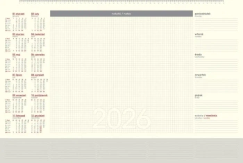 Kalendarz 2026 biuwar - Telegraph