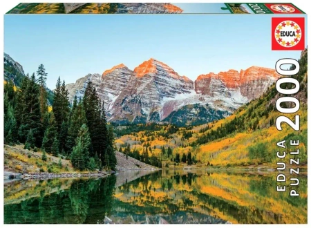 Puzzle 2000 Maroon Bells USA 111332 - Educa