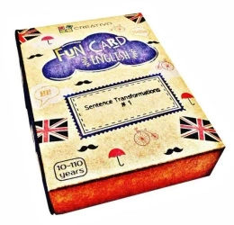 Fun Card English Sentence Transformations #1 - Paweł Dwornik