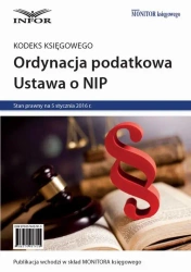 eBook Kodeks-księgowego, Ordynacja podatkowa, NIP 2016 - Infor Pl