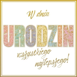 Karnet KW Urodziny - Henry