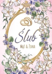 Karnet KW Ślub - Fiołki - Henry