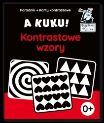 A kuku! Kontrastowe wzory (Poradnik + karty obrazkowe). Kapitan Nauka - Anna Zych