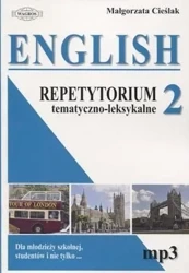English. Repetytorium 2 tem-leks.+ mp3 WAGROS - Małgorzata Cieślak