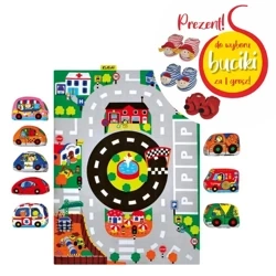 Mata z samochodzikami - miasto