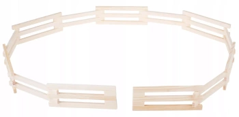 Płot zagroda drewno 132cm 1:32 610304 37923