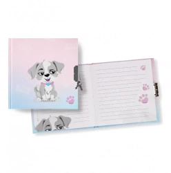 Pamiętnik na kłódkę Cuties Pieski - STARPAK