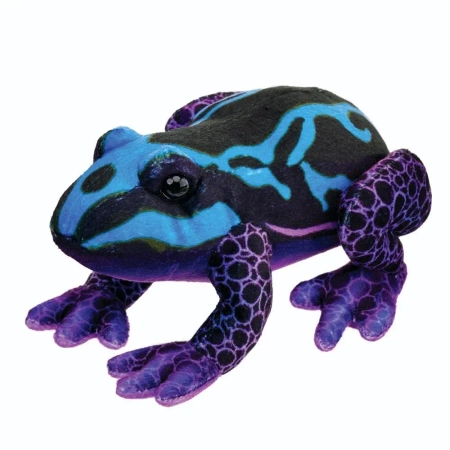 Żaba niebieska 13cm - Beppe