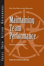 Maintaining Team Performance - Kim Kanaga