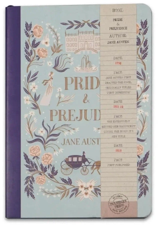 Notatnik A5 Pulteney Press Duma i Uprzedzenie + dł - Half Moon Bay