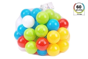 Piłeczki 7cm 60szt - Technok