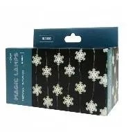 Magiczne lampki 50 led 6500K Śnieżynka 5m DC5V - Eco Light