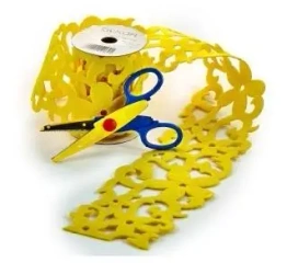 Taśma filcowa żółta - Dekor-Art-Serwis