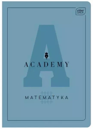 Zeszyt A5/60k kratka Matematyka Academy Int A 10