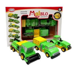 MalBlo Magnetic Pojazdy rolnicze - Klein