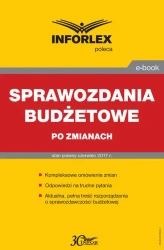 eBook Sprawozdania budżetowe po zmianach - Infor Pl