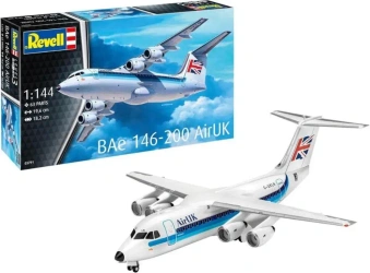 Samolot BAe 146-200 AirUK - Revell