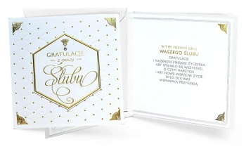 Karnet Primus Ślub - Kukartka