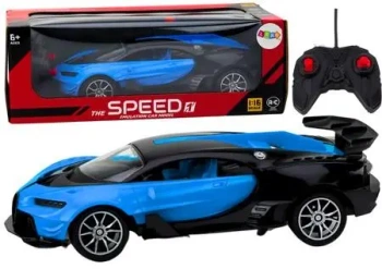 Auto sportowe RC 1:16 niebieskie - Leantoys