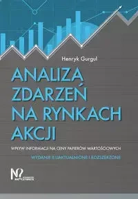 Analiza zdarzeń na rynkach akcji - Henryk Gurgul