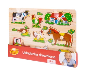 Ukladanka drewniana - Smily Play
