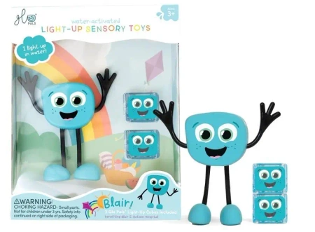 Postać do kąpieli Blair z kostkami świecącymi - Glo Pals