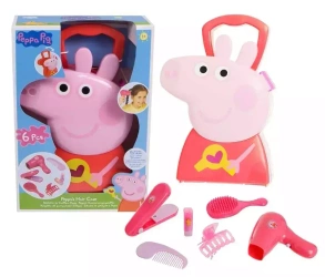 Świnka Peppa. Walizeczka fryzjerska z akcesoriami