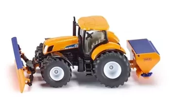 Siku Super - Ciągnik z pługiem i piaskarką S2940 - Trefl