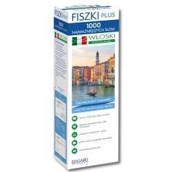 Włoski Fiszki PLUS 1000 najważniejszych słów - opracowanie zbiorowe