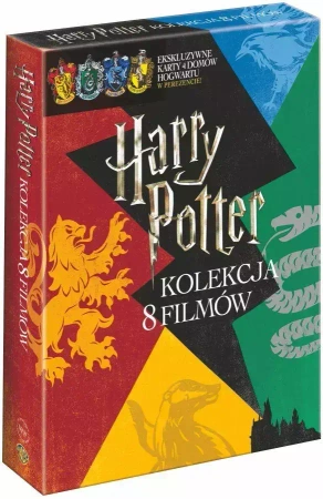 Pakiet. Harry Potter. Pełna kolekcja 8 filmów. Edycja specjalna z kartami, 8 DVD