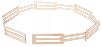 Płot zagroda drewno 156cm 1:24 610303 37893
