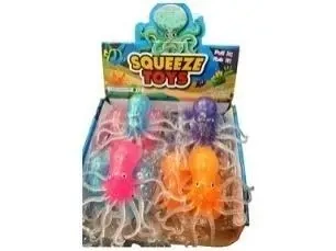 Ośmiornica squeeze 4 kolory mix - Madej
