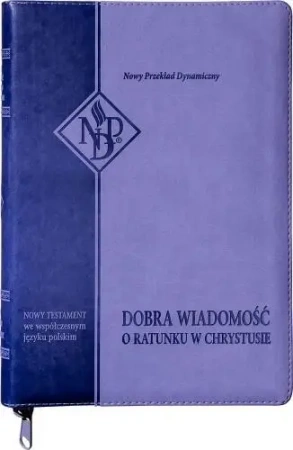 Nowy Testament NPD suwak paginatory fioletowy - praca zbiorowa