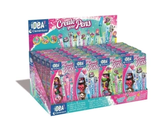 Mini fabryka długopisów display (24szt) - Clementoni