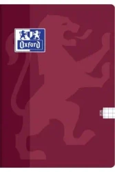 Brulion A5 60k kratka Oxford touch pastel bordo - Oxford art pap