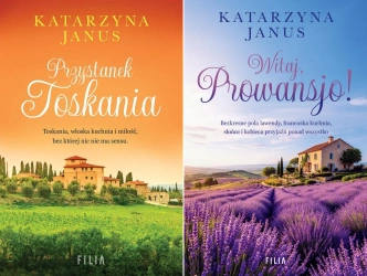 Katarzyna Janus PAKIET Witaj, Prowansjo! + Przystanek Toskania - Katarzyna Janus